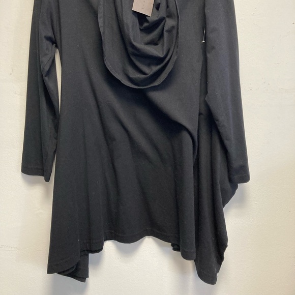 $15 🌲 NWT BLACK FRIDAY Ladies Bryan Walker Elsa Tunic Organic Lycra Black - Picture 2 of 2